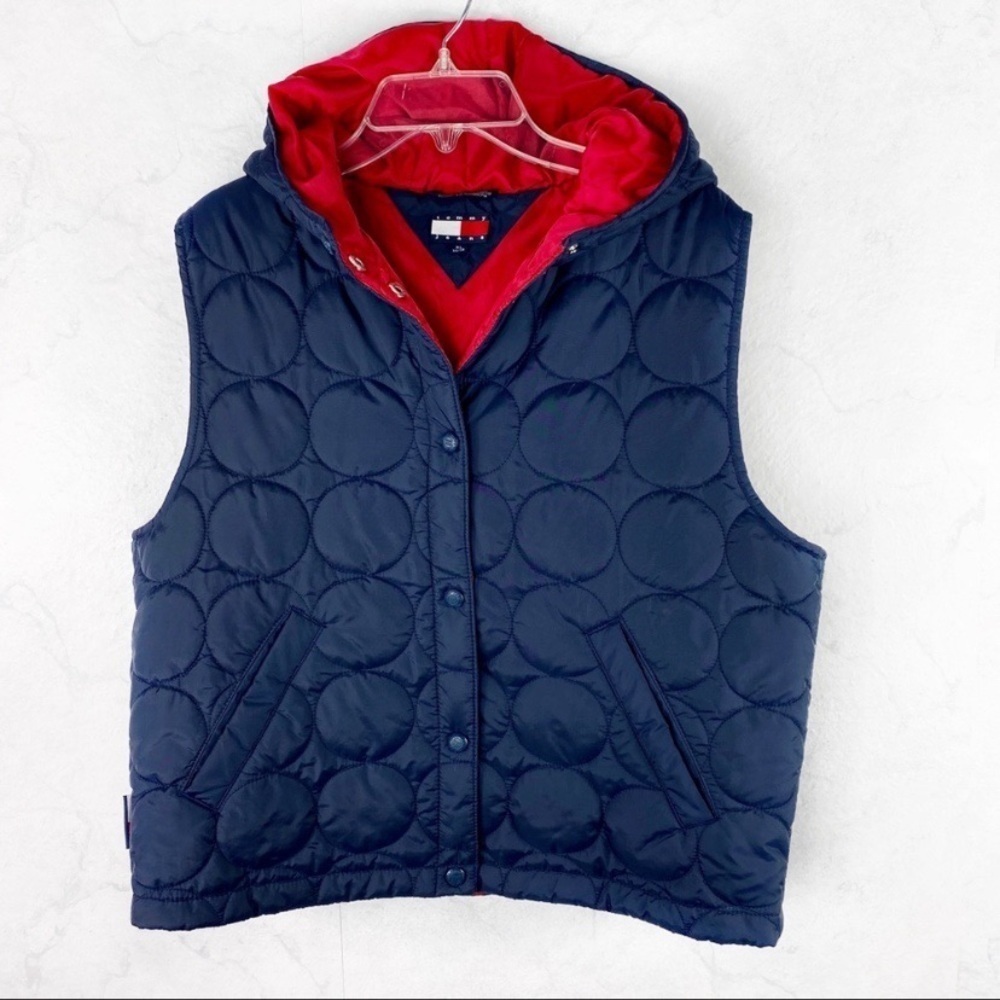 [Tommy Hilfiger] Blue Puffer Vest